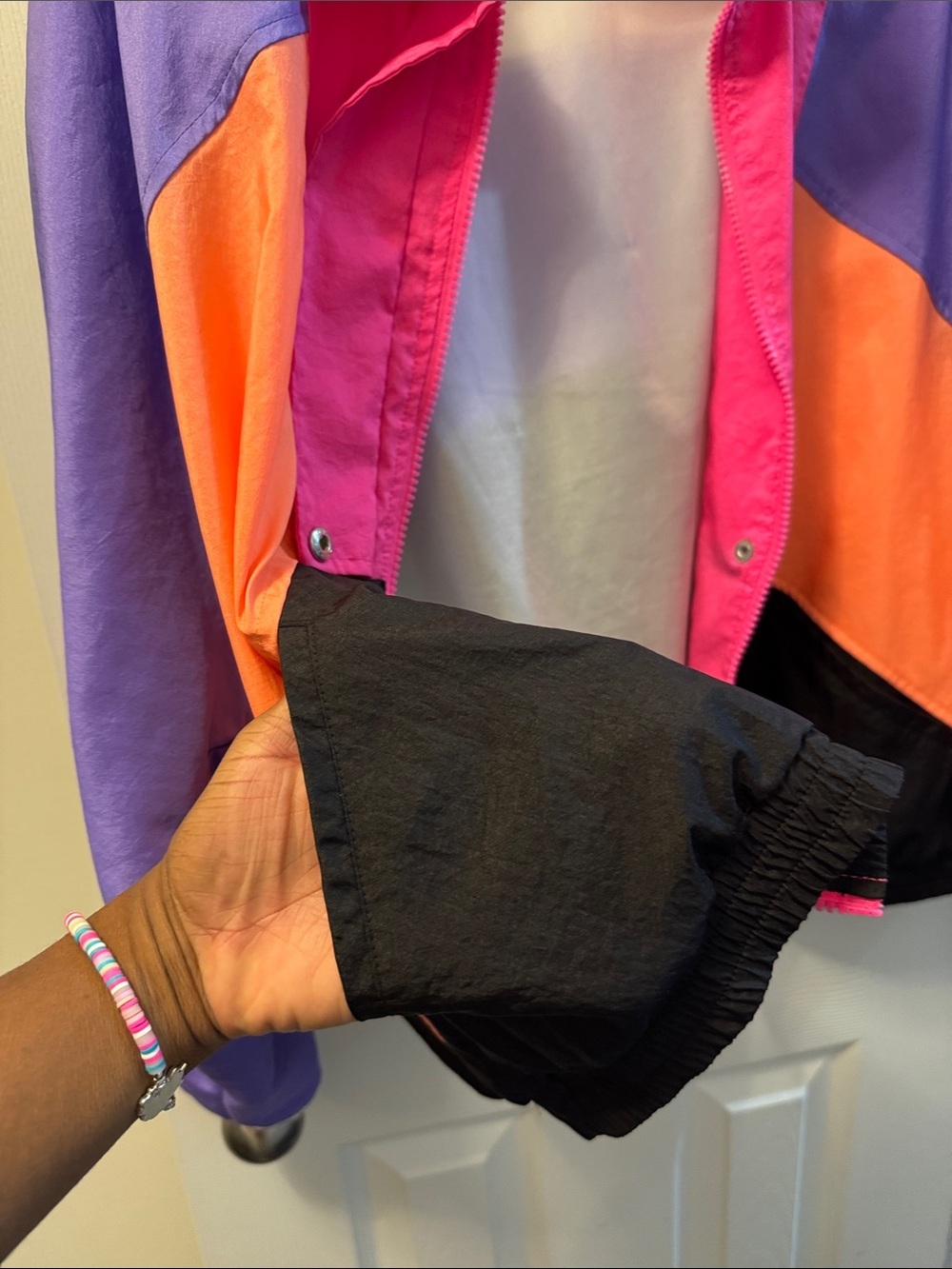 Puma Colorblock Bomber Jacket - Funnel Neck - Picture 9 of 10